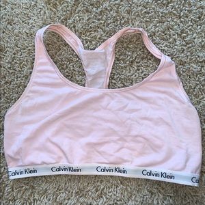 calvin kline sports bra